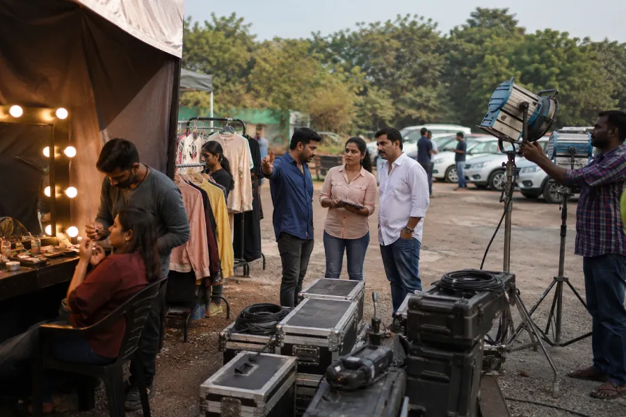 movie shoot locations with makeup room and crew support